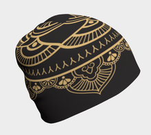 Load image into Gallery viewer, Black &amp; Gold Hat