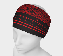 Load image into Gallery viewer, Red Lace Headband