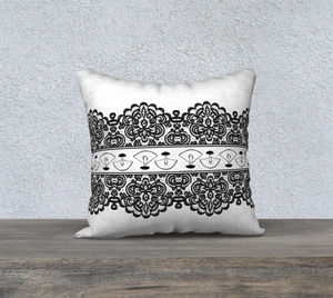 Lace Ulu Pillow Case 18" X 18"