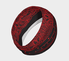 Load image into Gallery viewer, Red Lace Headband